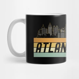 Atlanta Basketball Fans Cityscape Mug